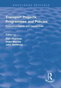 bokomslag Transport Projects, Programmes and Policies