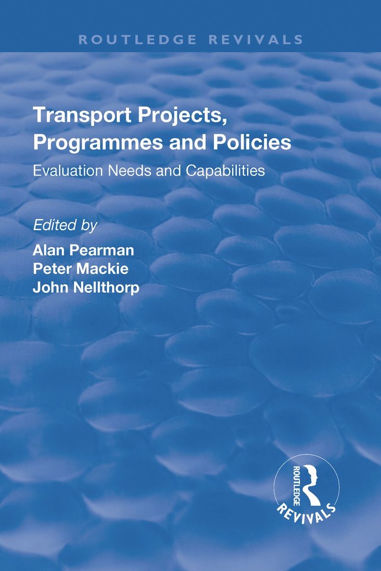 Transport Projects, Programmes and Policies