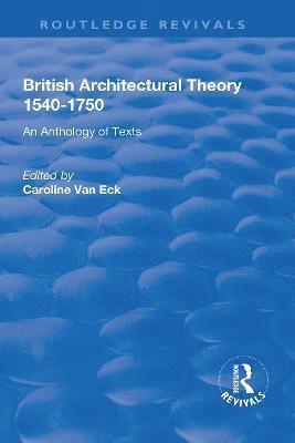 bokomslag British Architectural Theory 1540-1750