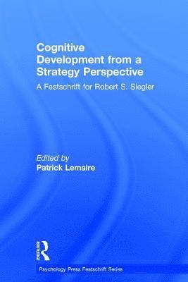 bokomslag Cognitive Development from a Strategy Perspective