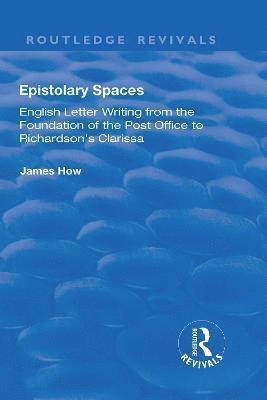 bokomslag Epistolary Spaces