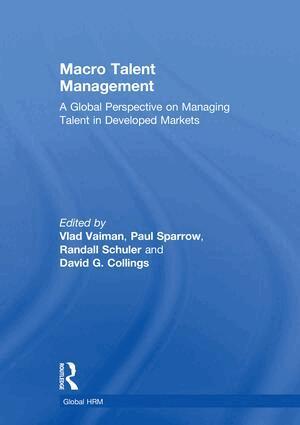 Vlad Vaiman, Paul Sparrow, Randall Schuler, David G. Collings - Macro Talent Management, Inbunden
