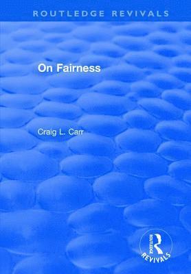 bokomslag On Fairness