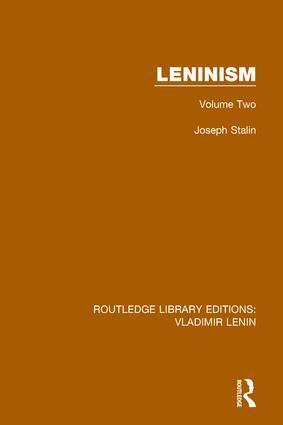 Joseph Stalin - Leninism, Häftad