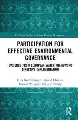 Participation for Effective Environmental Governance 1