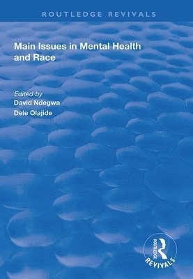 Dele Olajide, David Ndegwa - Main Issues in Mental Health and Race, Häftad
