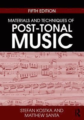 Materials and Techniques of Post-Tonal Music 1