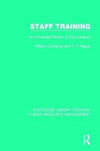 bokomslag Staff Training