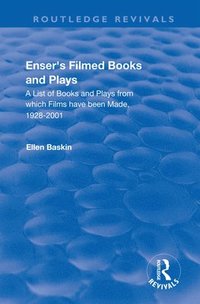 bokomslag Ensers Filmed Books and Plays