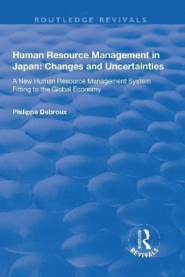 Philippe Debroux - Human Resource Management in Japan, Inbunden