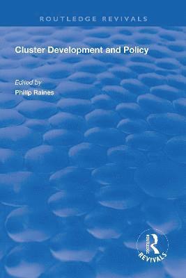 Cluster Development and Policy 1