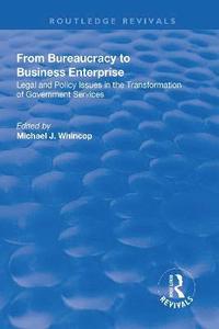 bokomslag From Bureaucracy to Business Enterprise