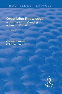 Organizing Knowledge: Introduction to Access to Information 1