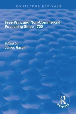 Free Print and Non-commercial Publishing Since 1700 1