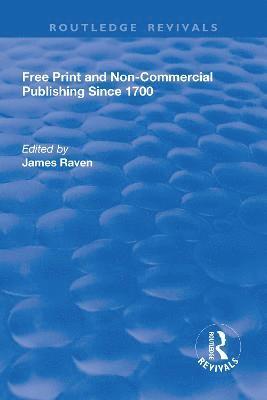 Free Print and Non-commercial Publishing Since 1700 1