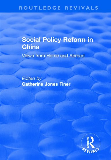 bokomslag Social Policy Reform in China