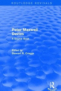 bokomslag Peter Maxwell Davies