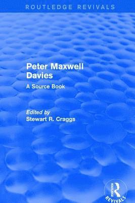 bokomslag Peter Maxwell Davies