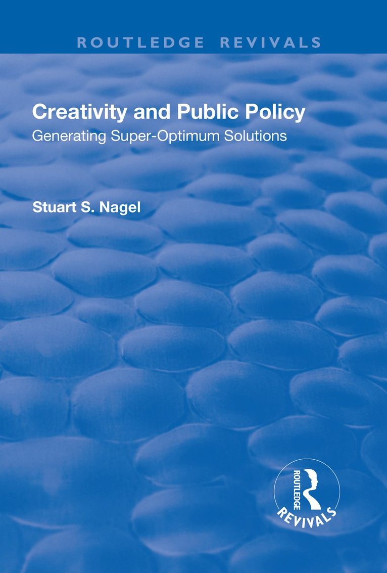 Creativity and Public Policy 1