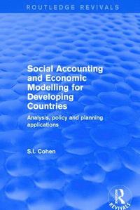 bokomslag Revival: Social Accounting and Economic Modelling for Developing Countries (2002)