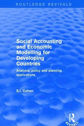 bokomslag Revival: Social Accounting and Economic Modelling for Developing Countries (2002)