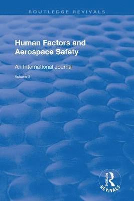 Human Factors and Aerospace Safety 1