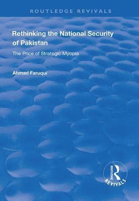 bokomslag Rethinking the National Security of Pakistan