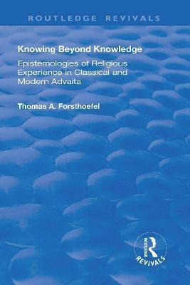 Knowing Beyond Knowledge 1