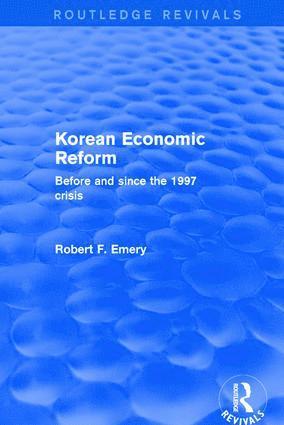 bokomslag Korean Economic Reform