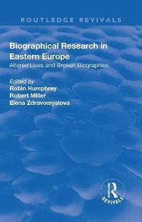 bokomslag Biographical Research in Eastern Europe