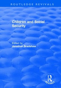 bokomslag Children and Social Security