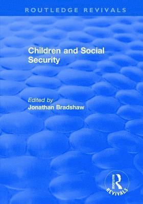 bokomslag Children and Social Security