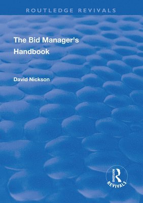 Bid Manager's Handbook