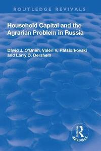 bokomslag Household Capital and the Agrarian Problem in Russia