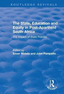 bokomslag State, Education and Equity in Post-Apartheid South Africa