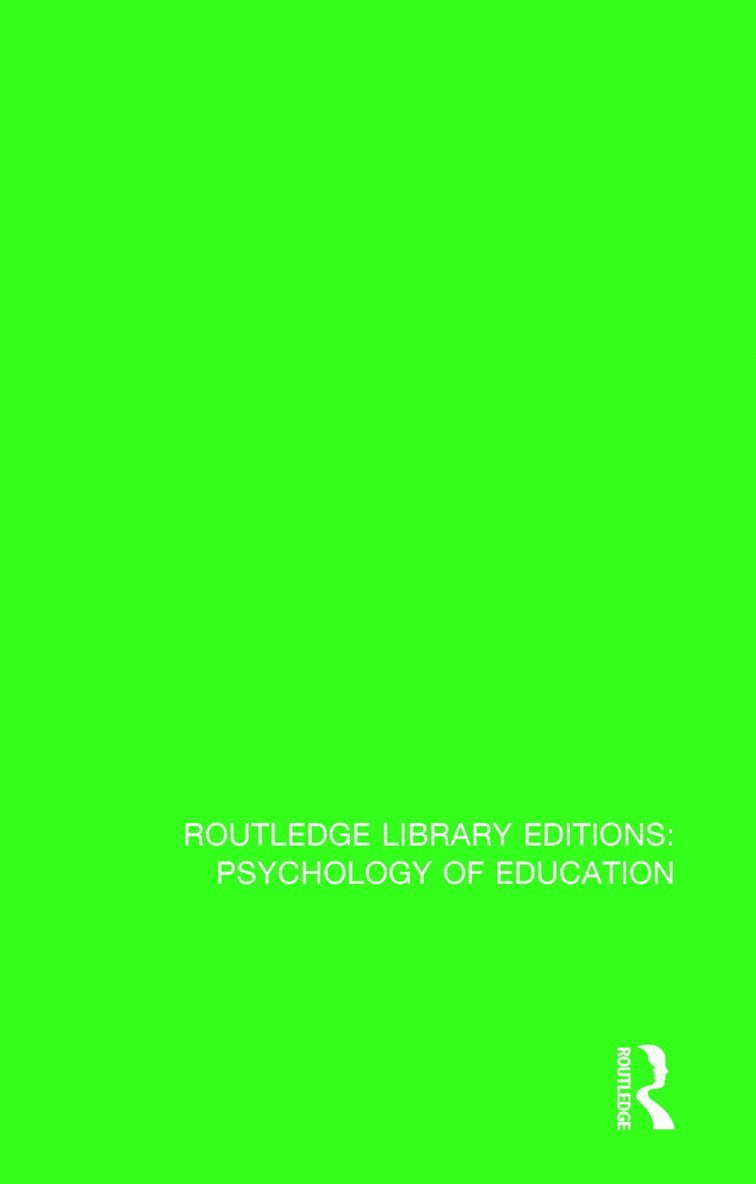 Psychological Aspects of Learning and Teaching