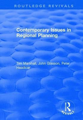 Contemporary Issues in Regional Planning 1