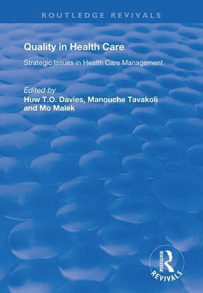 Quality in Health Care 1