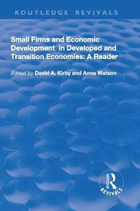 bokomslag Small Firms and Economic Development in Developed and Transition Economies