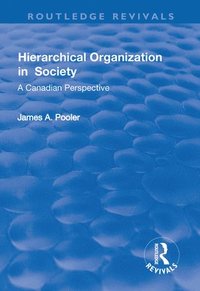 bokomslag Hierarchical Organization in Society