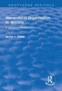 bokomslag Hierarchical Organization in Society