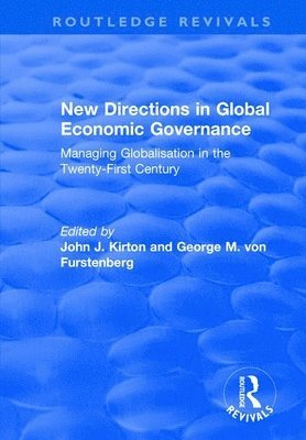 New Directions in Global Economic Governance 1
