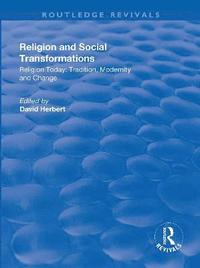 bokomslag Religion and Social Transformations