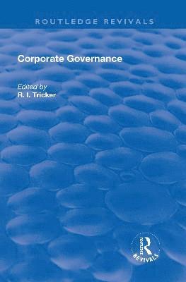 bokomslag Corporate Governance