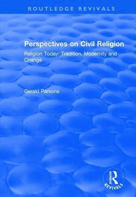 bokomslag Perspectives on Civil Religion