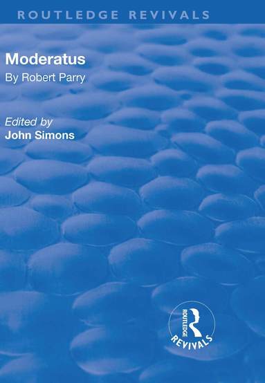 John Simons - Moderatus, Häftad