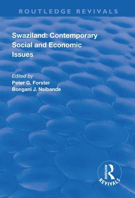 bokomslag Swaziland: Contemporary Social and Economic Issues