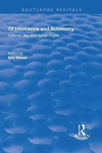 bokomslag Of Innocence and Autonomy