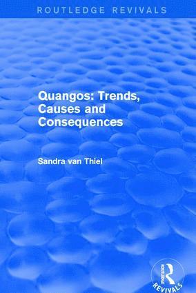 Sandra van Thiel, Sandra Van Thiel - Quangos: Trends, Causes and Consequences, Inbunden