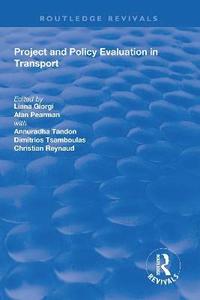 bokomslag Project and Policy Evaluation in Transport